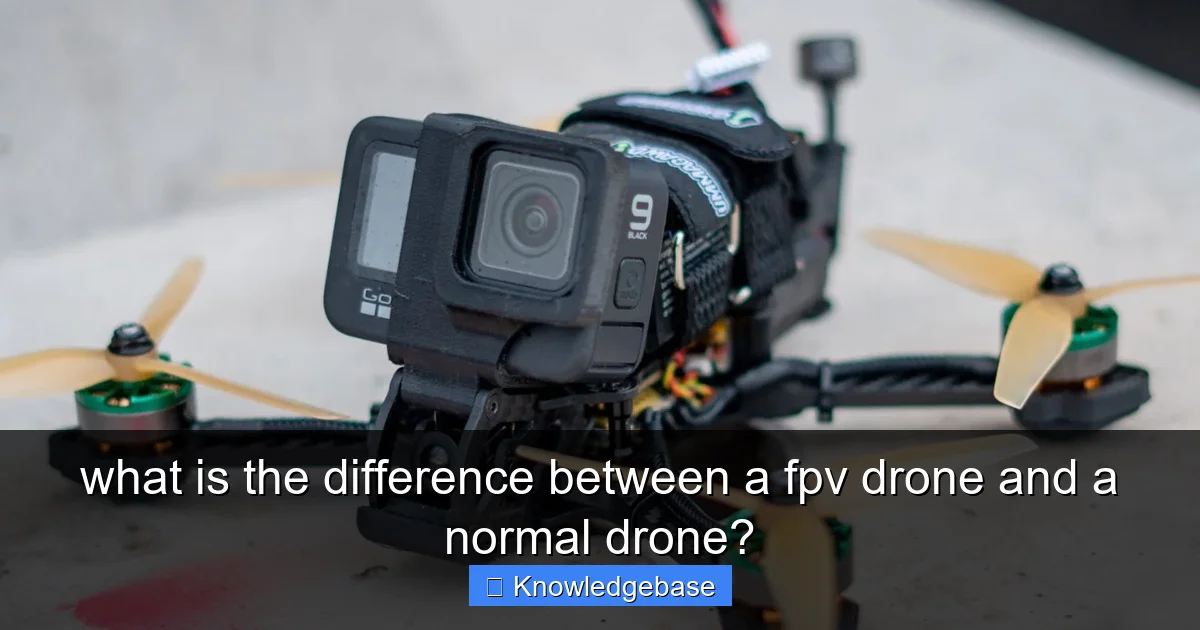 Featured image for what is the difference between a fpv drone and a normal drone?