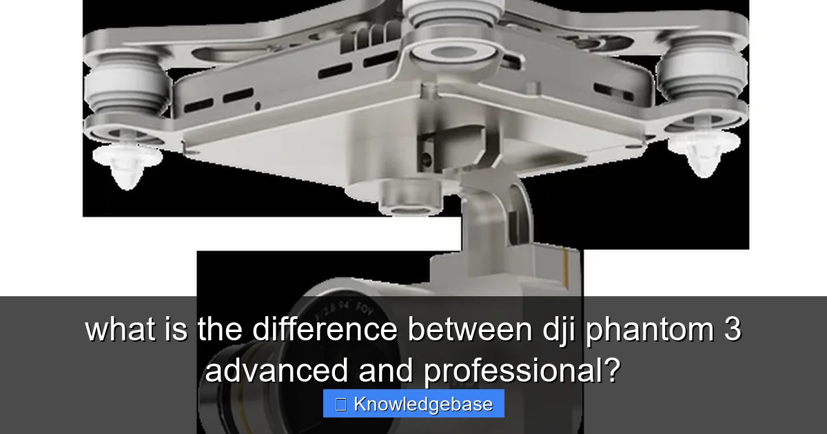Featured image for what is the difference between dji phantom 3 advanced and professional?