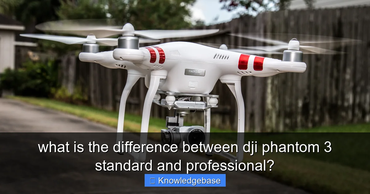Featured image for what is the difference between dji phantom 3 standard and professional?