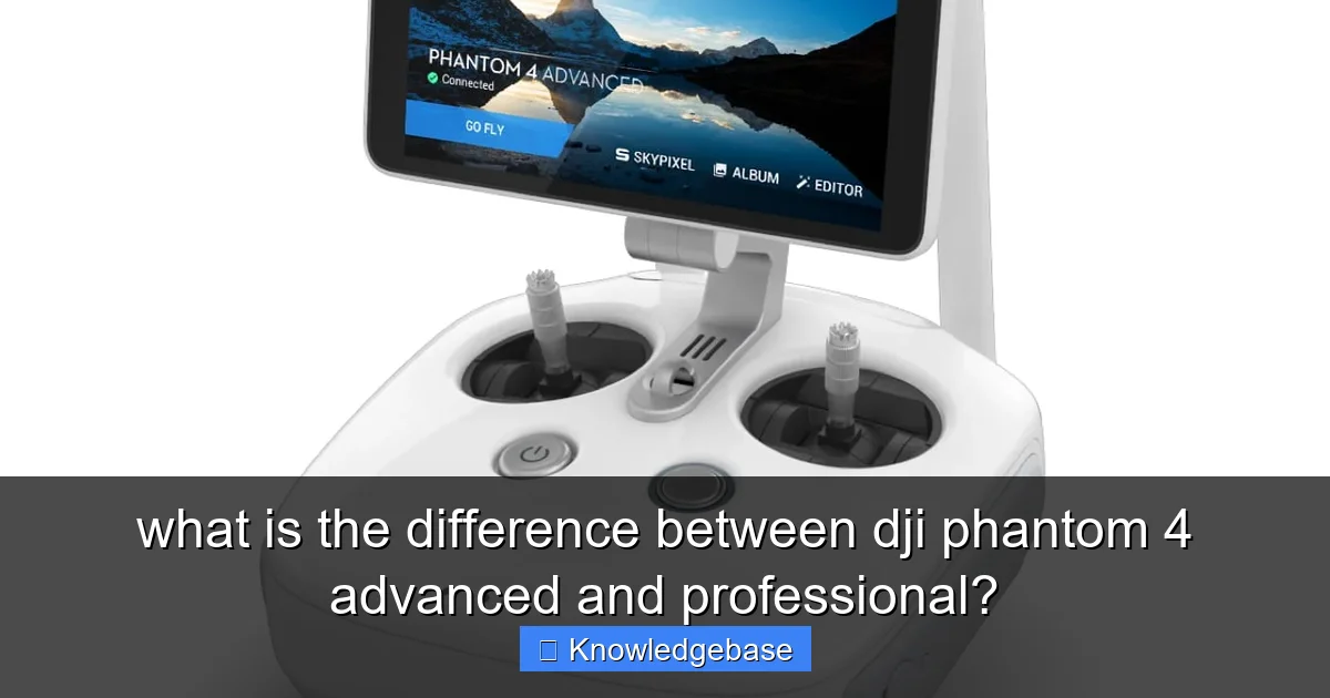 Featured image for what is the difference between dji phantom 4 advanced and professional?