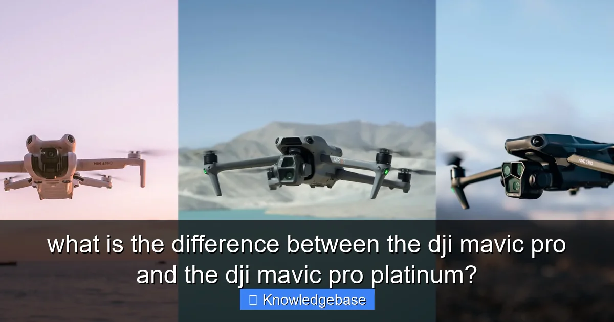 Featured image for what is the difference between the dji mavic pro and the dji mavic pro platinum?