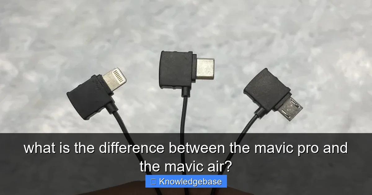 Featured image for what is the difference between the mavic pro and the mavic air?