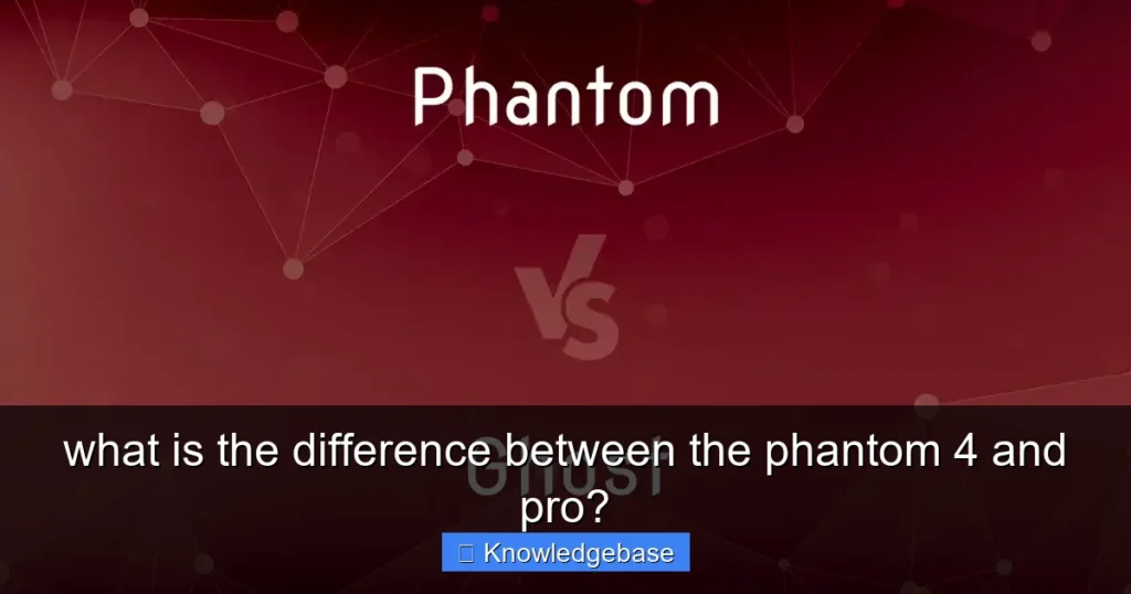 Featured image for what is the difference between the phantom 4 and pro?
