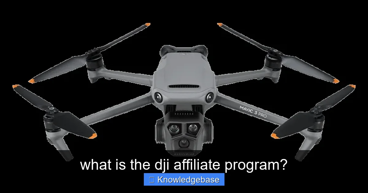 Featured image for what is the dji affiliate program?
