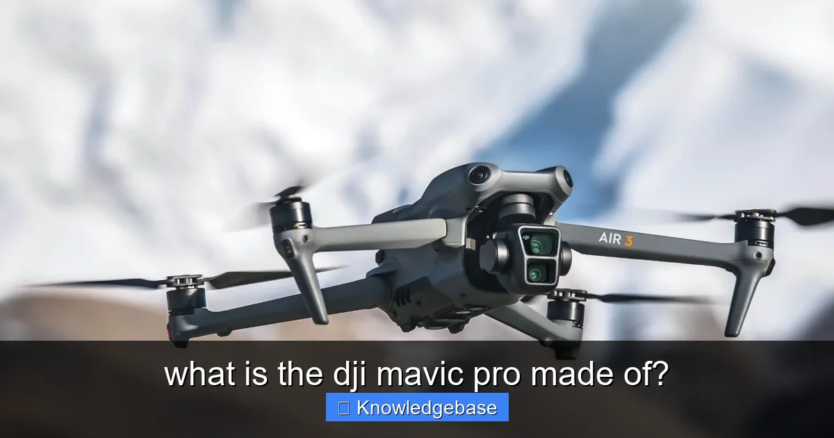 Featured image for what is the dji mavic pro made of?
