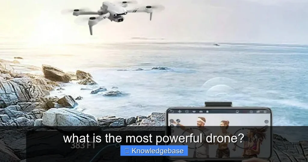 Featured image for what is the most powerful drone?