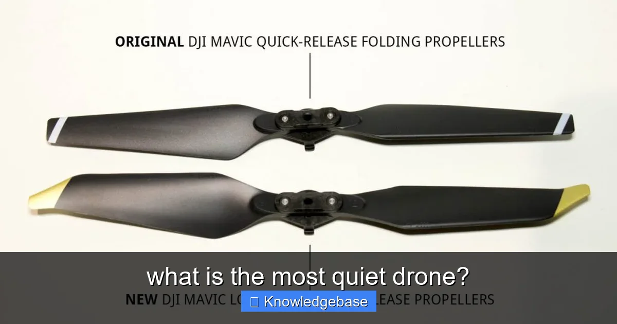 Featured image for what is the most quiet drone?