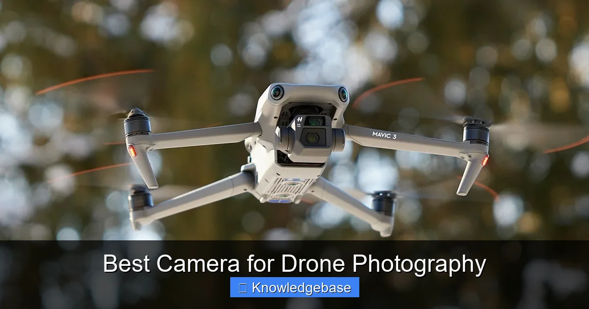 Featured image for Best Camera for Drone Photography