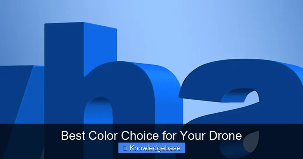 Featured image for Best Color Choice for Your Drone