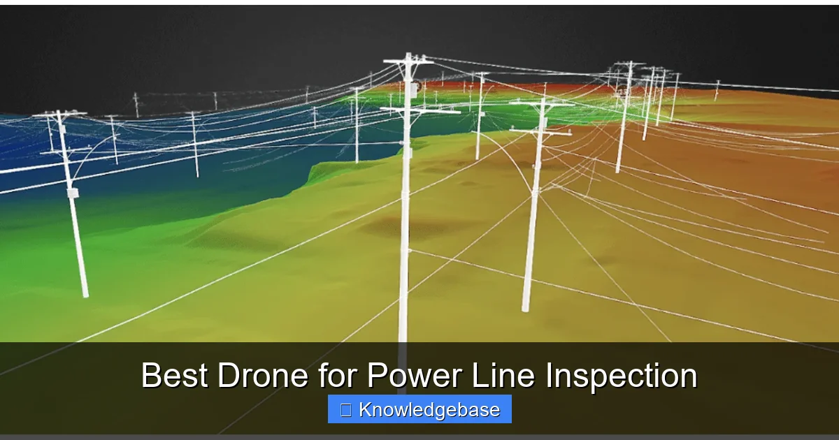 Featured image for Best Drone for Power Line Inspection