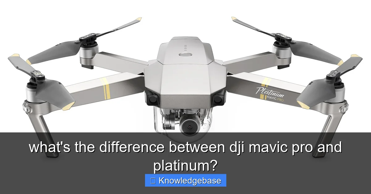 Featured image for what's the difference between dji mavic pro and platinum?