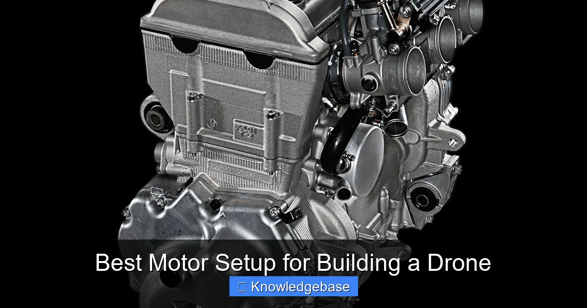 Featured image for Best Motor Setup for Building a Drone